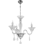 Ceiling Lamp ROSALINA 3xE14 H.Reg.xD.49cm Transparent