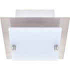 Plafond LARGO 1xG9 L.13xW.13xH.6cm Satin Nickel