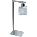 Candeeiro de mesa MOLEDO 1xGU10 C.11xL.19xAlt.39cm Cromado