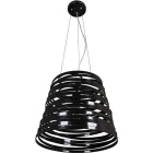 Suspensão ELSA 1xE27 Alt.Reg.xD.40cm Preto