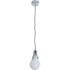 Colgante ARCO-IRIS 1xE27 Al.Reg.xD.9cm Cromo