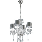 Ceiling Lamp EDUARDA small 4xE14 H.Reg.xD.40cm Chrome