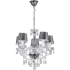 Ceiling Lamp EDUARDA small 5xE14 H.Reg.xD.50cm Chrome