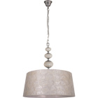 Pendant Light NACAR 1xE27 H.Reg.xD.36cm Pearl-Shell/Chrome