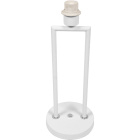 Base para candeeiro de mesa MONTIJO 1xE27 Alt.45xD.18cm Branco