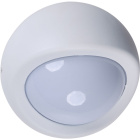 Aplique EUFRATES IP44 1xE27 L.12xD.19cm Alumínio + Policarbonato (PC) Branco