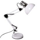 Table Lamp ANTIGONA articulated 1xE27 L.15xW.12,5xH.Reg.cm White and Chrome