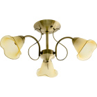 Plafond MARSELLA 3xE14 H.25xD.52cm Antique Brass