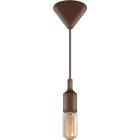 Pendant Light COLIBRI 1xE27 H.Reg.xD.7cm Brown