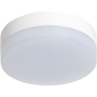 Plafón BABIECA 1x24W LED 1920lm 6500K 120° Al.5,5xD.22,5cm Blanco