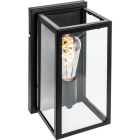 Wall Lamp NICOLAS 1xE27 L.15xW.15,5xH.27cm Black