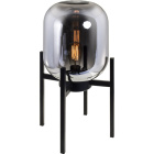 Table Lamp MURILO 1xE27 L.28xW.28xH.50cm Black