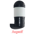 Aplique CAPSULA IP44 1xE27 L.18xAn.22,5xAl.49xD.18,5cm Negro