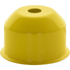 1*2 copo para suporte de lâmpada E27 Alt.3,5xD.5,2cm, em metal amarelo