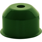 1*2 E27 cover for lampholder metal green