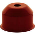 1*2 E27 cover for lampholder metal red