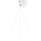 Lámpara de Pie GETTING 1xE27 Al.150xD.89cm Blanco/Cromo