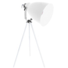 Table Lamp GETTING 1xE27 H.51xD.26cm White/Chrome