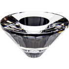 Crystal round bobech 5,5xD.10cm central hole 19mm transparent