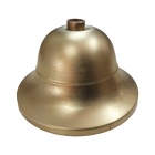 Brass stamped decorative canopy D.11xH.5,6xcm with central hole (RS4)