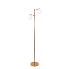 Candeeiro de pé AIMEE 2xE27 Alt.170xD.42cm dourado