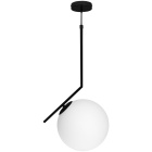 Pendant Light AIMEE 1xE27 H.Reg.xD.44cm Black