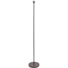 Frame for Floor Lamp MALDIVAS 1xE27 H.147xD.25cm Brown