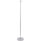 Frame for Floor Lamp MALDIVAS 1xE27 H.145xD.25cm Chrome