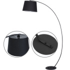 Candeeiro de pé ELOISA 1xE27 C.40xL.110xAlt.185cm Preto
