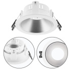 Frame for Downlight ONIRO round H.3,9xD.8,8cm Polycarbonate (PC) Silver