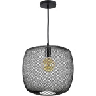 Pendant Light LUMIERE 1xE27 H.Reg.xD.33cm Black