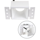 Aro para Downlight Empotrable HAPI cuadrado L.13xAn.7,5xAl.5,5cm Blanco