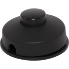 Black foot switch, in plastic