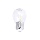 Light Bulb E27 (thick) Ball CLASSIC LED 2W 2700K 250lm Transparent-A++