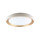 Plafond LUANDA redondo D.40cm 48W 3000-4000-6000K Dourado