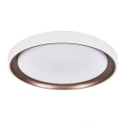Plafond LUANDA redondo D.49,5cm 72W 3000-4000-6000K Castanho