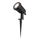 Pincho de Exterior CICLAME IP65 1xGU10 Al.23,5xD.8cm Negro