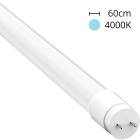 Tubo LED G13 T8 DURAMAX LED 60cm 9W 4000K 1350lm (150lm/W) Alta Eficiencia
