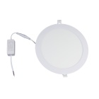 Foco de encastrar INTEGO CLASSIC redondo 18W LED 6400K 1600lm 120° Alt.1,1xD.22,5cm branco