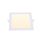 Foco de encastrar INTEGO 2.0 PC quadrado 6W LED 600lm 3000K 120° C.12,5xL.12,5xAlt.2,5cm Branco