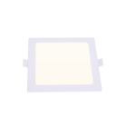 Downlight Empotrable INTEGO 2.0 PC quadrado 6W LED 600lm 4000K 120° L.12,5xAn.12,5xAl.2,5cm Blanco