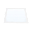 Downlight INTEGO 2.0 PC square 18W LED 1850lm 6400K 120° L.22,5xW.22,5xH.2,5cm White