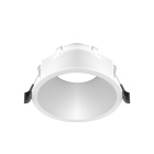 Frame for Downlight INTECA PC round H.5,2xD.9,4cm Polycarbonate (PC) White