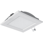 Foco de encastrar INTEGO SLIM quadrado 1x13W LED 630lm 4000K 120° C.15,5xL.15,5xAlt.0,5cm Branco