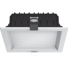 Foco de encastrar INTEGO PRO quadrado 1x26W LED 1490lm 6400K 120° C.18xL.18xAlt.0,5cm Branco