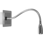 Wall Lamp MARGARIDA 1x3W LED 6000K L.10xW.36cm Chrome