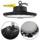High Bay SUPERVISION dimmable IP65 1x150W LED 15000lm 6400K 90° H.15xD.34cm Black