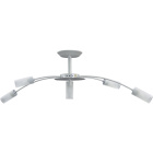 Ceiling Lamp DORES 5xG9 L.82xW.33xH.38,5cm Grey/Chrome