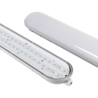 Waterproof Lamp LINESTRA X2 150cm IP65 1x56W LED 6000lm 6400K 130° L.150xW.9,2xH.6cm Grey