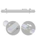 Recessed Linear Light LINEX B2 60cm 1x20W LED 1600lm 6400K 110° L.61,5xW.6,5xH.3,5cm Aluminium